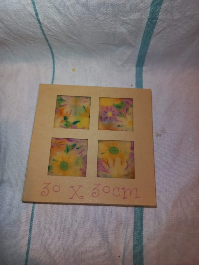 beewrap grand fleurs jaunes - 10 euros